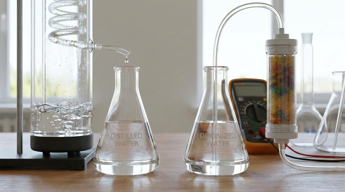 Is Deionized the Same as Distilled Water