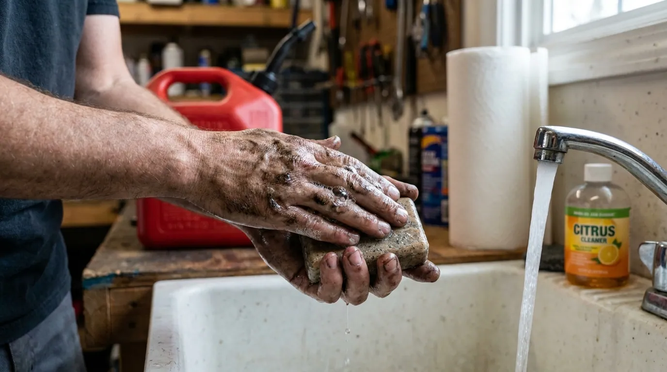 How to Get the Smell of Gasoline Off Your Hands Safely