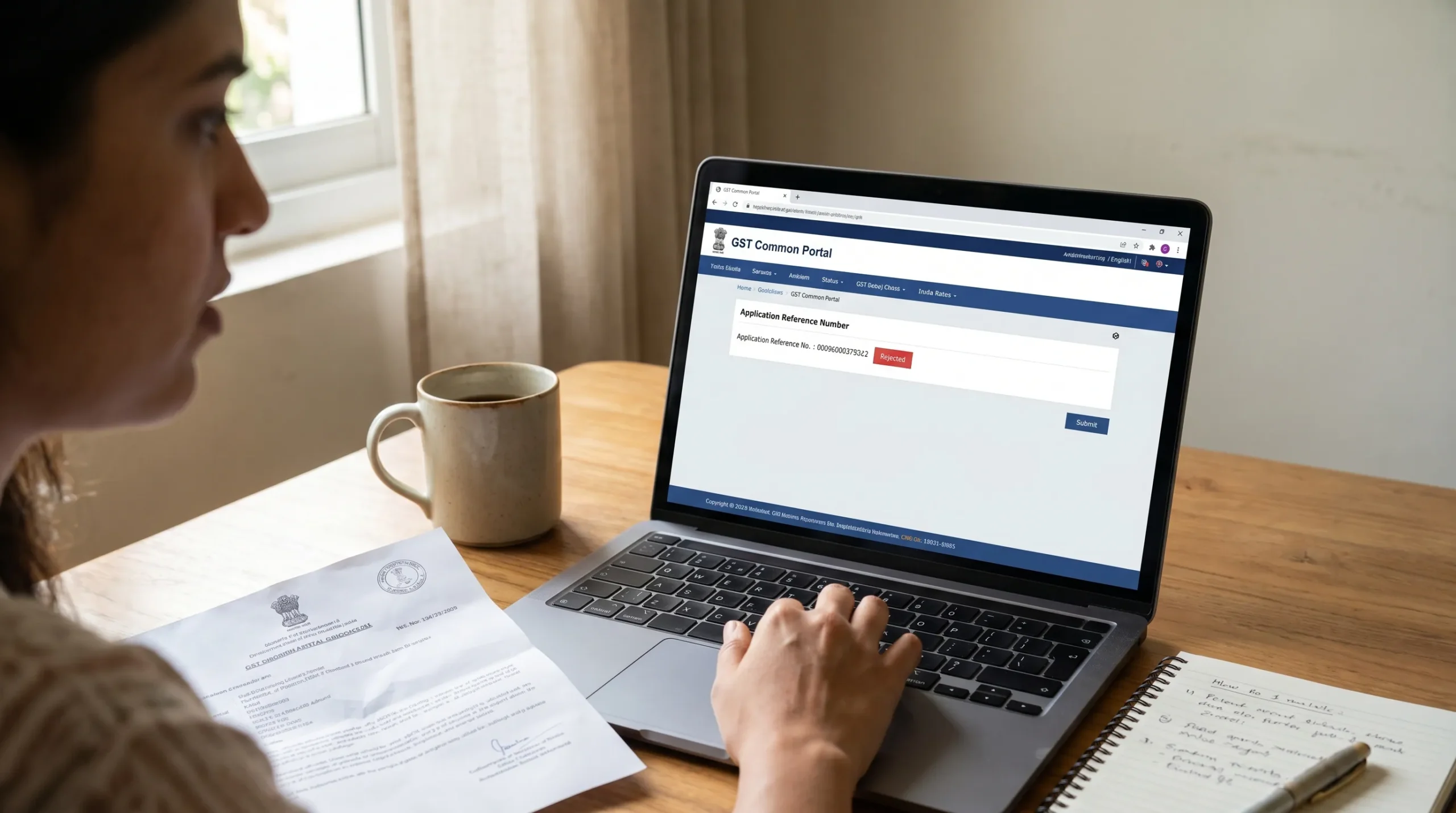 How to Know the Reason for Rejection of GST Registration