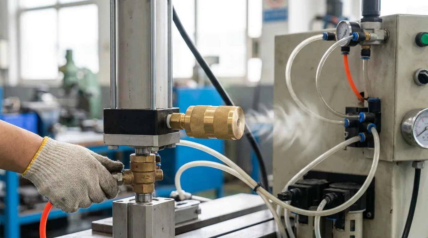 State the Function of Muffler in Pneumatic System