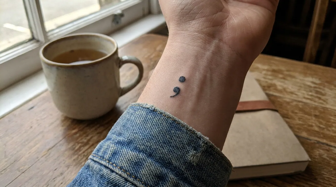 What Does the Semicolon Mean as a Tattoo