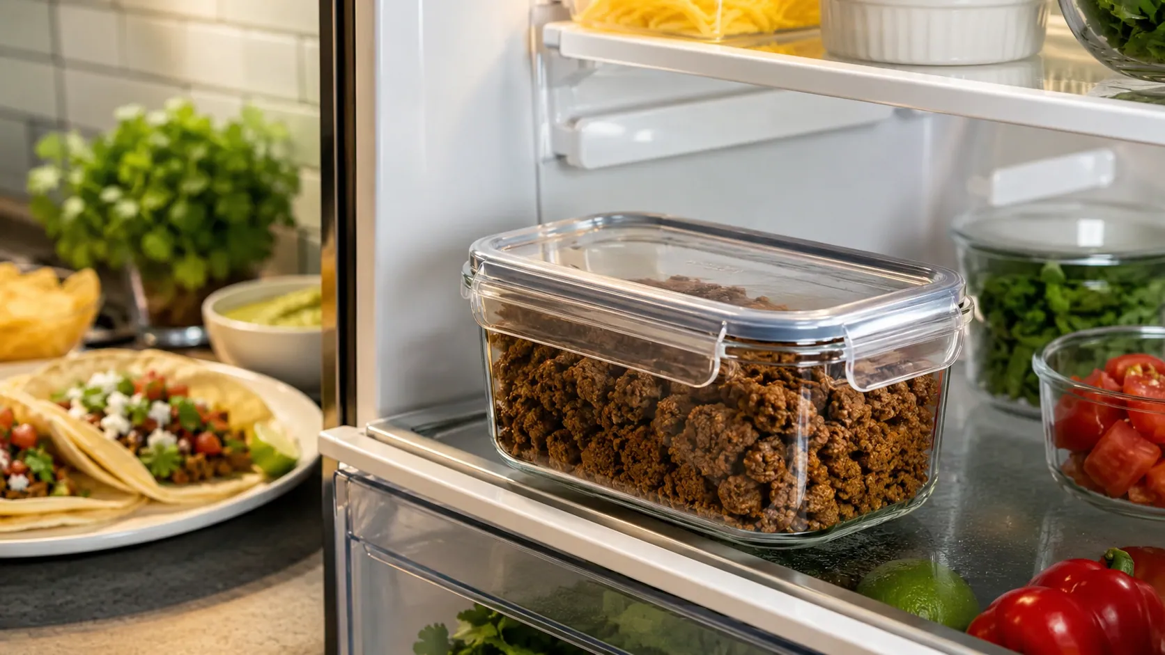 How Long Is Taco Meat Good for in the Fridge